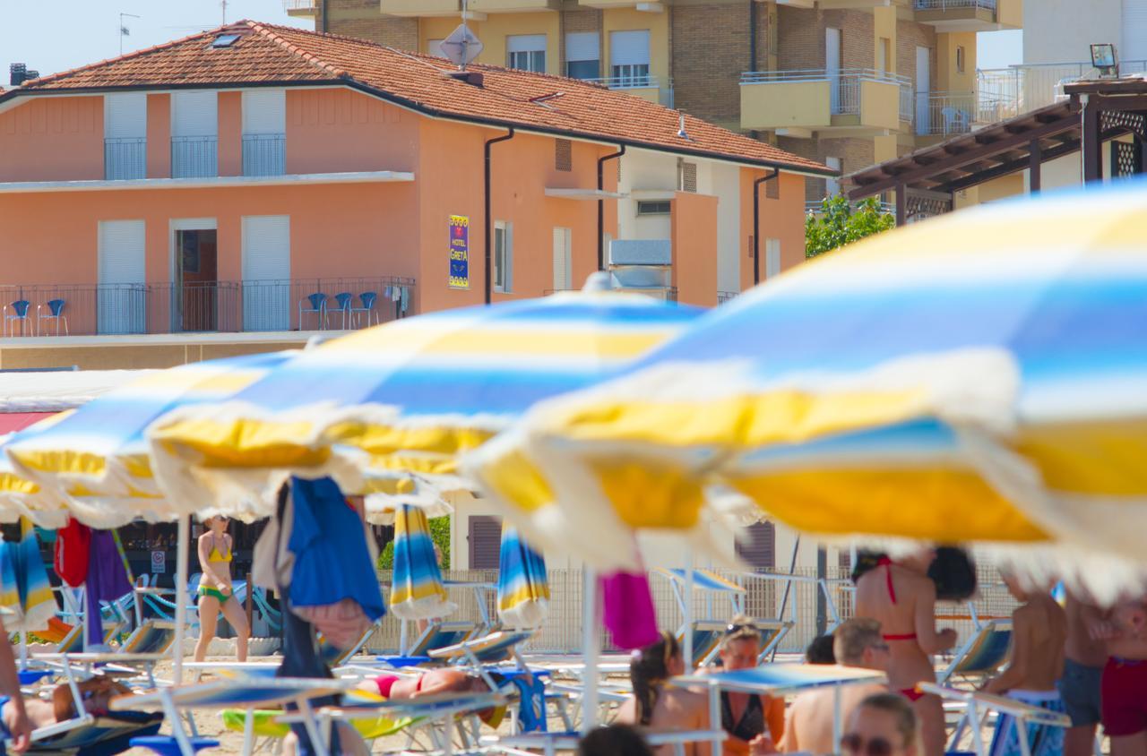 Hotel Greta B&B Rimini Luaran gambar